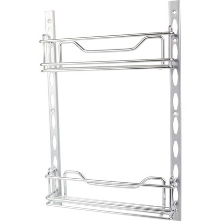 HARDWARE RESOURCES 3" Wire Door Mounted Tray System DMS3-PC-R